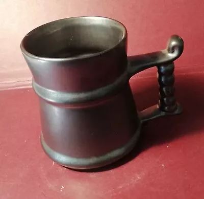 Buy Vintage Gunmetal Grey Prinknash Abbey Ceramic Mug • 4£
