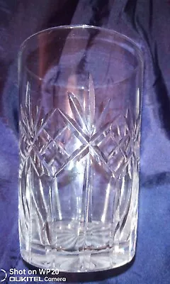 Buy Vintage Webb Corbett Crystal Glass Tumbler Signed. • 8.99£