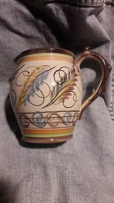 Buy Denby Jug Signed By Glyn Colledge Approx 4 3/8 Inches Tall  (11 Cm) • 34£