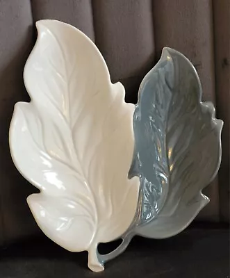 Buy Carlton Ware Hand Painted Australian Leaf Design Dish. In Excellent Condition. • 32£