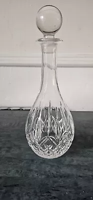 Buy A Gorgeous Vintage Cut Crystal Drinks Decanter Complete With Round Stopper • 1£