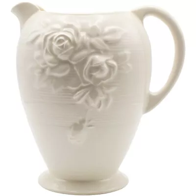 Buy Royal Creamware Jug Victorian Rose Height 20cm Decorative Art Deco Design OC69 • 20.10£