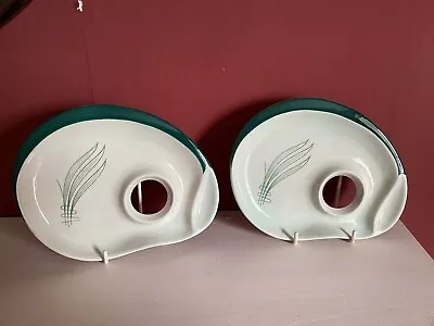 Buy Carlton Ware 2 X Windswept Egg Cup Plate Holder  • 4.50£