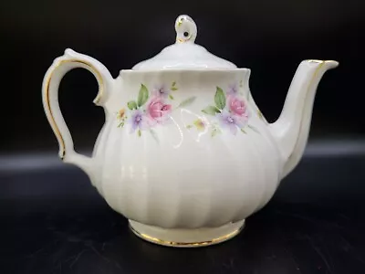 Buy Vintage Small Sadler Floral China Teapot-Roses • 37.85£