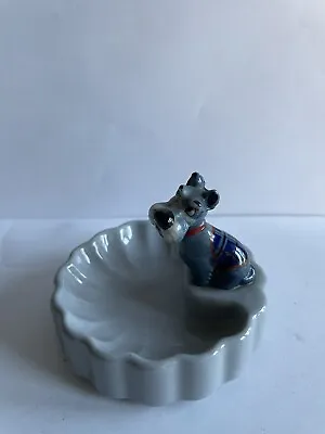 Buy Wade Pin Dish With Disney Lady & The Tramp “Jock” In A Blue Jacket • 4.99£