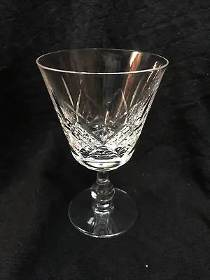 Buy 1 X Stuart Crystal Glengarry Cut Pattern Small Wine Glass 12cm High 7.5 Wide Vgc • 7.50£
