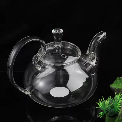 Buy Clear Glass Teapot 600ml Tea Kettle Vintage Chinese Kungfu Teaware • 16.98£