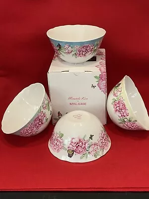 Buy Royal Albert Miranda Kerr Everyday Friendship Set Of 4 Coloured Bowls Boxed New • 39.99£