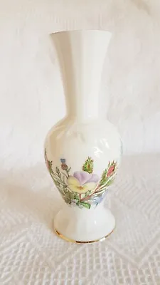 Buy AYNSLEY ~ Wild Tudor Flowers ~ Cascade Bud Vase ~ Fine Bone China ~ 13cm Tall • 8.99£