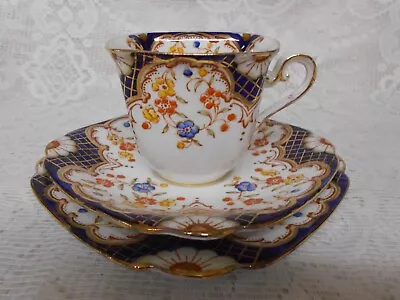 Buy Antique Vintage Standard China Tea Set Trio Tudor Shape Hand Painted • 22£