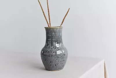 Buy Vintage Studio Pottery Grey Glazed Vase By Youghal Pottery Of Ireland • 50£