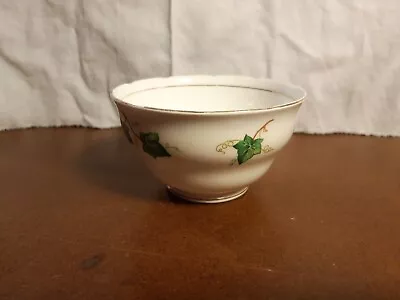 Buy Ivy Leaf Colclough 11 Cm Sugar Bowl With Wavy Top Bone China Made In England • 5£
