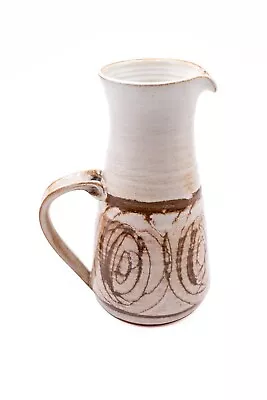 Buy Retro Art Pottery June Calvert Jug Vase Penzance Cornish Pottery 1970's • 20£