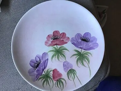 Buy Radford Hand Painted Floral Anemone Plate. • 10£