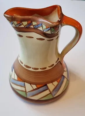 Buy Myott, Sons & Co Art Deco Hand Painted Pinched Spout Jug Pitcher Pattern H8301 • 8.99£