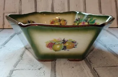 Buy Mayfayre Orchard Staffordshire Pottery Fruit Design Bowl Basin • 5£