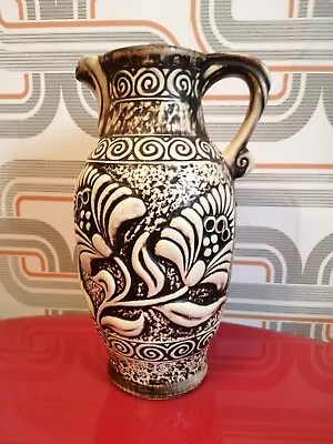 Buy Vintage Mid-Century West German Pottery Jug Vase Bay Keramik 671-30 • 24.99£
