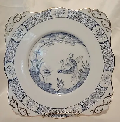 Buy Tuscan Fine English Bone China  Plate Made In England Peacock Design • 18.02£
