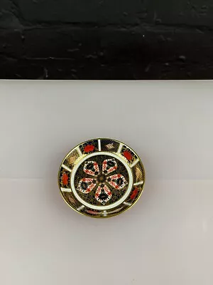 Buy Royal Crown Derby Old Imari 1128 Coaster Trinket Pin Dish 4.25  1st XLII 1979 • 29.99£