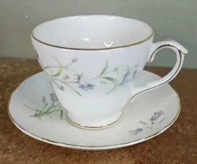 Buy Vintage, Duchess 'Harebell' Tea Cup And Royal Stuart Saucer In The Same Pattern • 4.95£