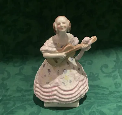 Buy Herend Handpainted Figurine Deryne Approx 21 Cms In Perfect Condition • 125£