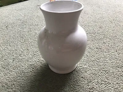 Buy White Honiton Pottery Vase P23 • 5£