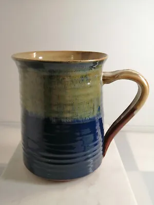 Buy Large Mug, Vintage Style, 700 Ml Mug. Handmade Pottery Mug Clay Decoration. UK. • 15£