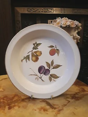 Buy Royal Worcester Porcelain  EVESHAM  Pattern Round Pie Oven To Table Ware England • 14£