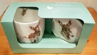 Buy Royal Worcester Donkey Mug And Coaster Set Featuring Gentle Jack New Boxed • 12.99£