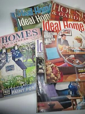 Buy VINTAGE HOME MAGAZINES 1962 1960 Homes & Garden, Ideal Home, Homemaker SELECTION • 9.99£