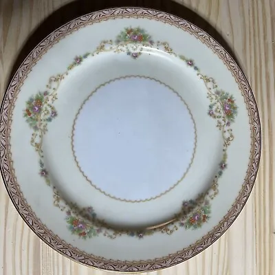 Buy Vintage Rose Noritake China Dinner Plate Made In Occupied Japan 10” • 17.24£