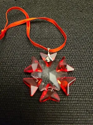 Buy Lovely Swarovski Crystal Red And Clear Macy's Exclusive Christmas Ornament 1.5  • 42.67£