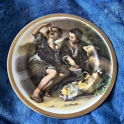 Buy Lord Nelson Pottery “the Beggar Boys” Gold—rimmed Plate, 21 Cm • 2.99£