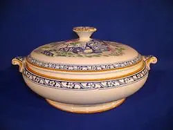 Buy Booths China  Old China  Pattern Covered Vegetable 10  • 18.47£