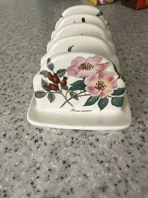 Buy Lord Nelson Ware Vintage Porcelain (Rosa Canina) Floral Toast Rack. Collectible. • 10£