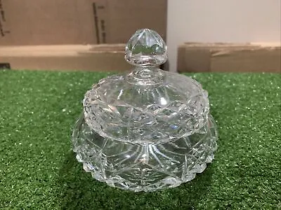 Buy Crystal Sweets Sugar Bowl / Candy With Lid • 20.99£