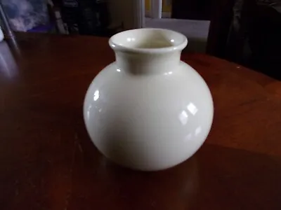 Buy POOLE Pottery Small Yellowish Bud Posy Vase Bulb Shape • 15£