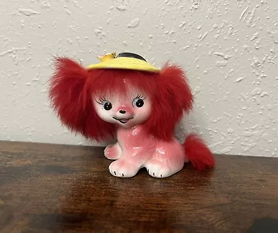Buy California Creations By Bradley Dog Figurine Hat  Red Hair • 29.27£