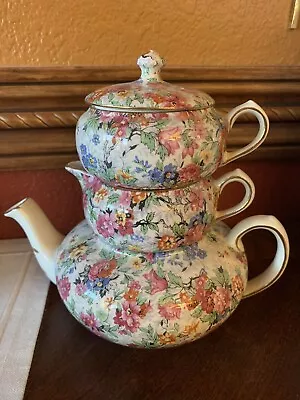 Buy Triple Tier Vintage Teapot  • 94.72£