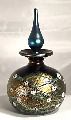 Buy Okra Glass 1997 Purple Charlock Perfume Bottle  • 80£