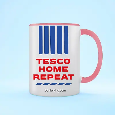Buy Tesco Home Repeat Two Toned Large 11oz Mug • 12.99£
