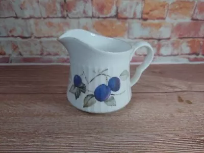 Buy ROYAL WORCESTER CHINA EVESHAM GOLD SMALL CREAMER PITCHER PLUMS  England • 7.95£
