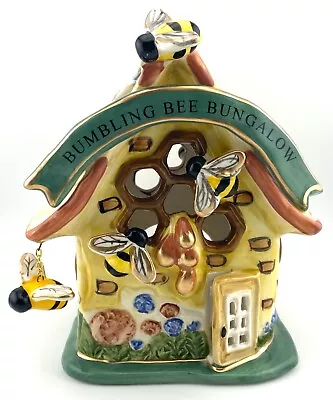 Buy Blue Sky Clayworks  Bumbling Bee Bungalow  Tealight Candle House #20499 - New • 65.33£