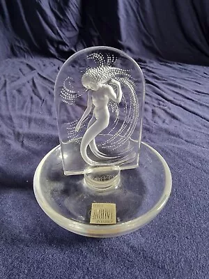 Buy Lalique Paris Glass Water Nymphe Naiade Ring Jewelry Holder • 185£