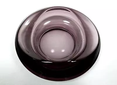 Buy Czech Glass Bowl Ashtray By Rudolf Jurnikl For Sklo Union 1960s Vintage • 34.99£