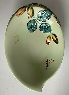 Buy Carlton Ware Hazelnut Pattern Leaf Shape Oval Bowl Dish Australian Design 2316 • 7.99£