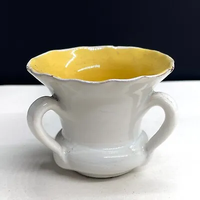Buy Signed C. H. Brannam Studio Pottery Goblet Vase With Trio Handles • 23.99£