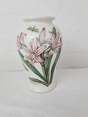 Buy Portmeirion Pottery Botanic Garden - Belladonna Lily 6,3/4  HIgh Vase Amaryllis  • 15£