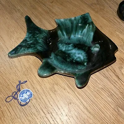 Buy Blue Mountain Pottery - Fish Trinket  Dish/Ashtray - Studio Art  Canada Vintage • 1.99£