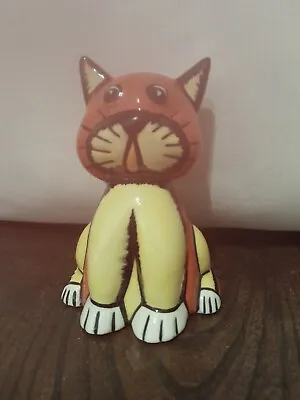 Buy Signed Lorna Bailey Cat, Old Ellgreave Pottery • 25.95£